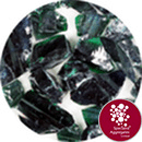 Enviro-Glass Large Gravel - Holly Green